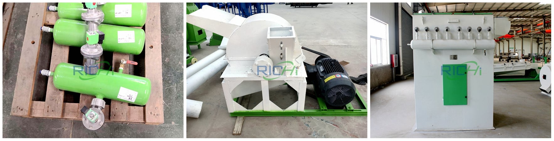 Air cannon wood crushing machine pulse dust collector