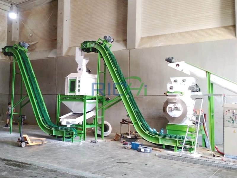 Romanian 2-2.5T Wood Pellet Plant