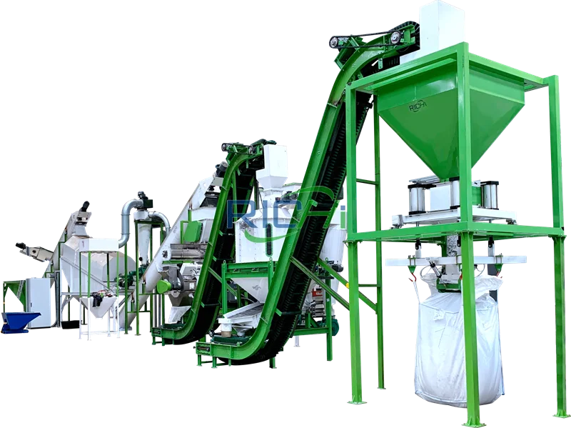 wood pellet production line