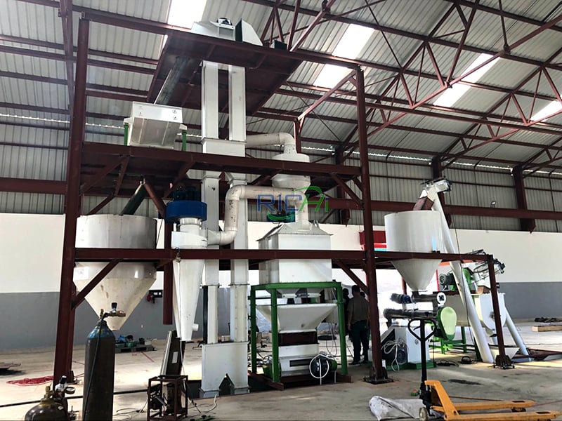 1-2T/H Animal Feed Pellet Making Line