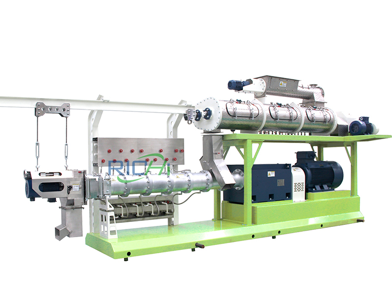 3-14T/H Floating Fish Feed Extruder Machine