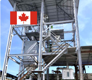 3-5T/H Chicken Feed Production Line in Canada