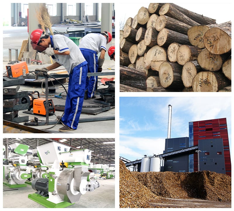 Advantages of the RICHI wood pellet production line