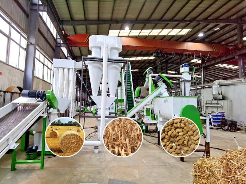 Straw Pellet Production Line