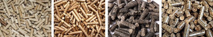 Uses of biomass pellets