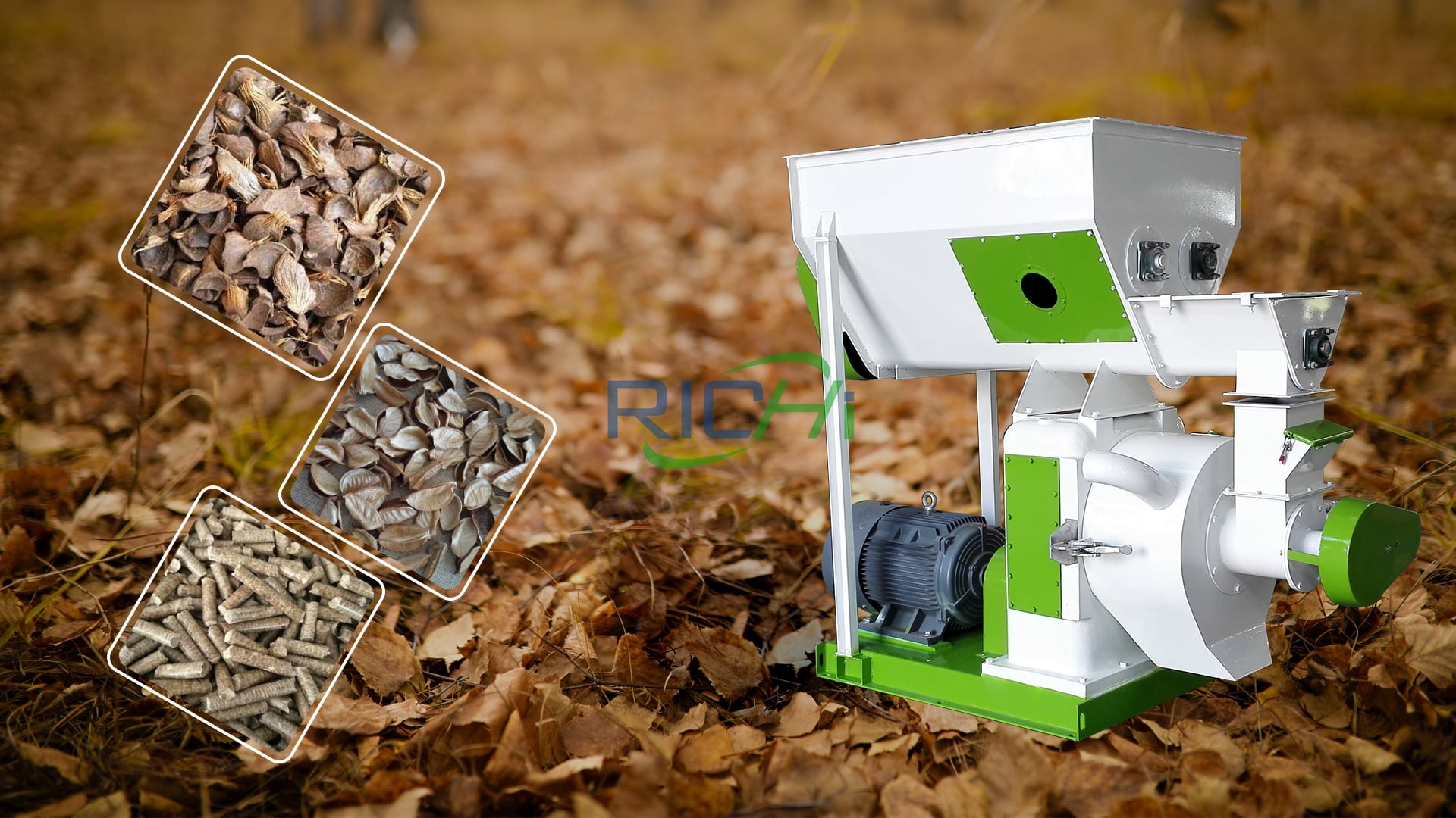 biomass pellet machine