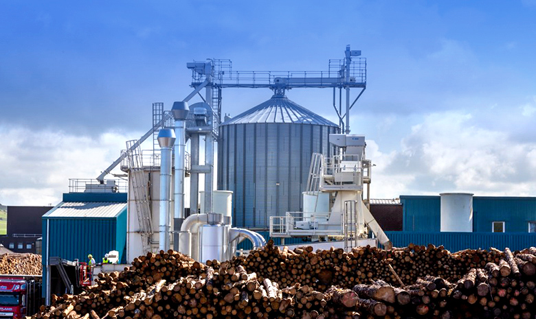 wood pellet plant