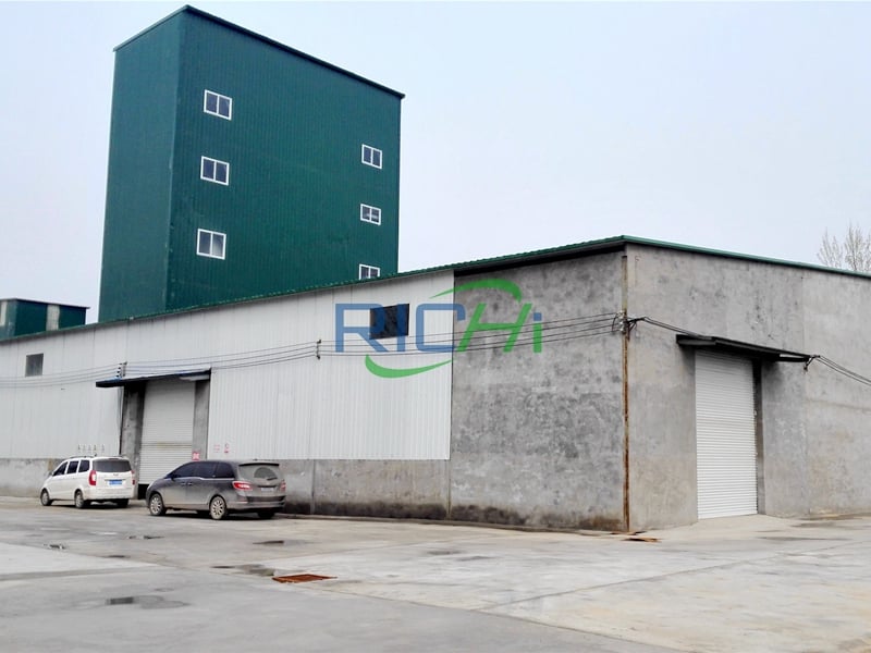 80,000 Tons Per Year Poultry Feed Manufacturing Plant