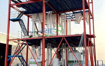 Floating fish feed pellet production line