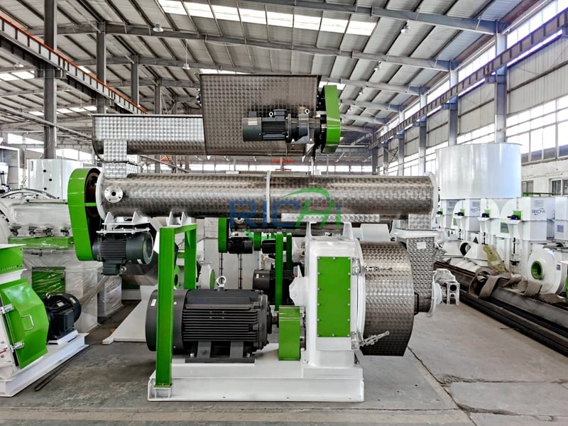 RICHI MZLH520 Straw Pellet Mill In China