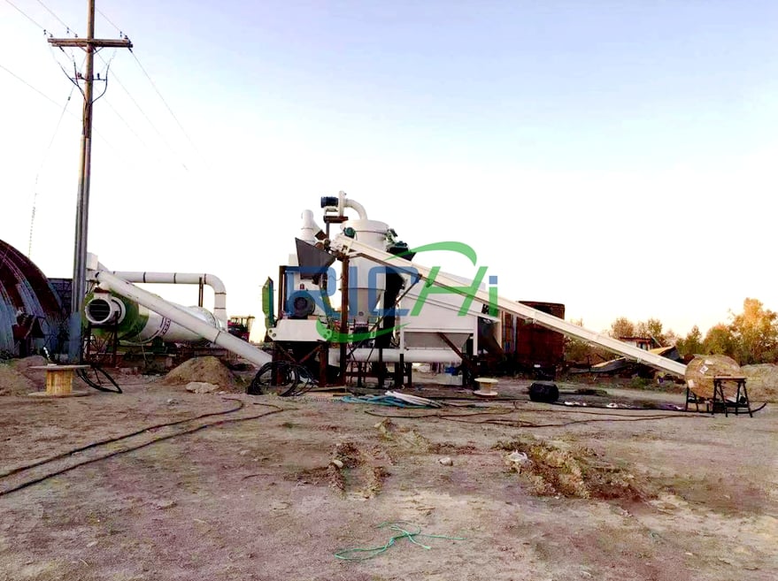 Straw Fertilizer Pellet Production Line