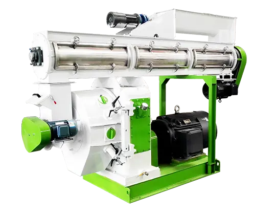 Grass pellet machine