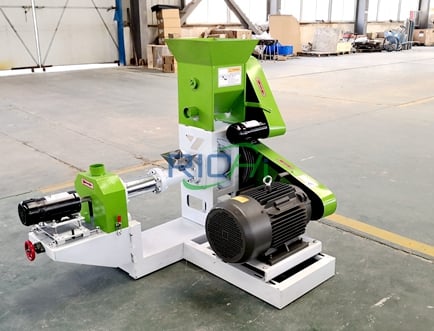 100-150kg floating fish feed extruder in the UK