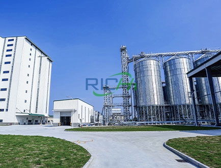 Animal feed pellet plant