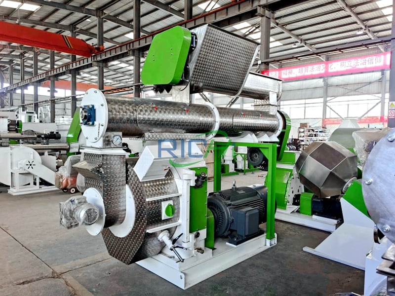 Chicken manure processing equipment