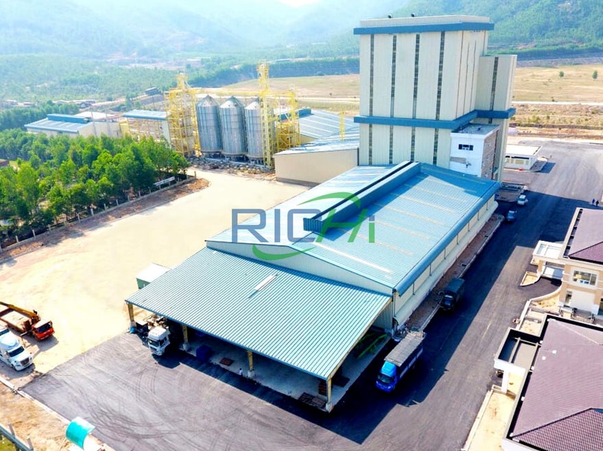 Rumunit feed pellet line turnkey project