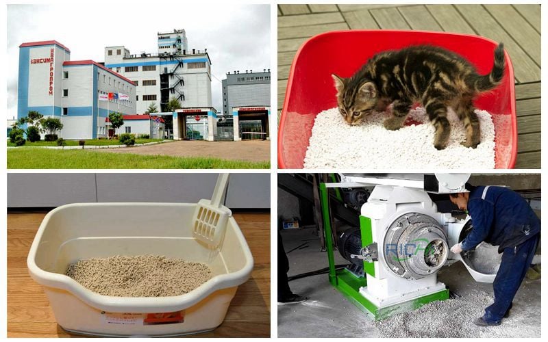 10TH cat litter production line in China