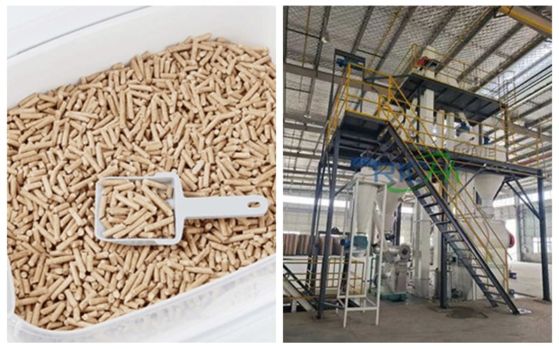 5-6TH cat litter production line in UK